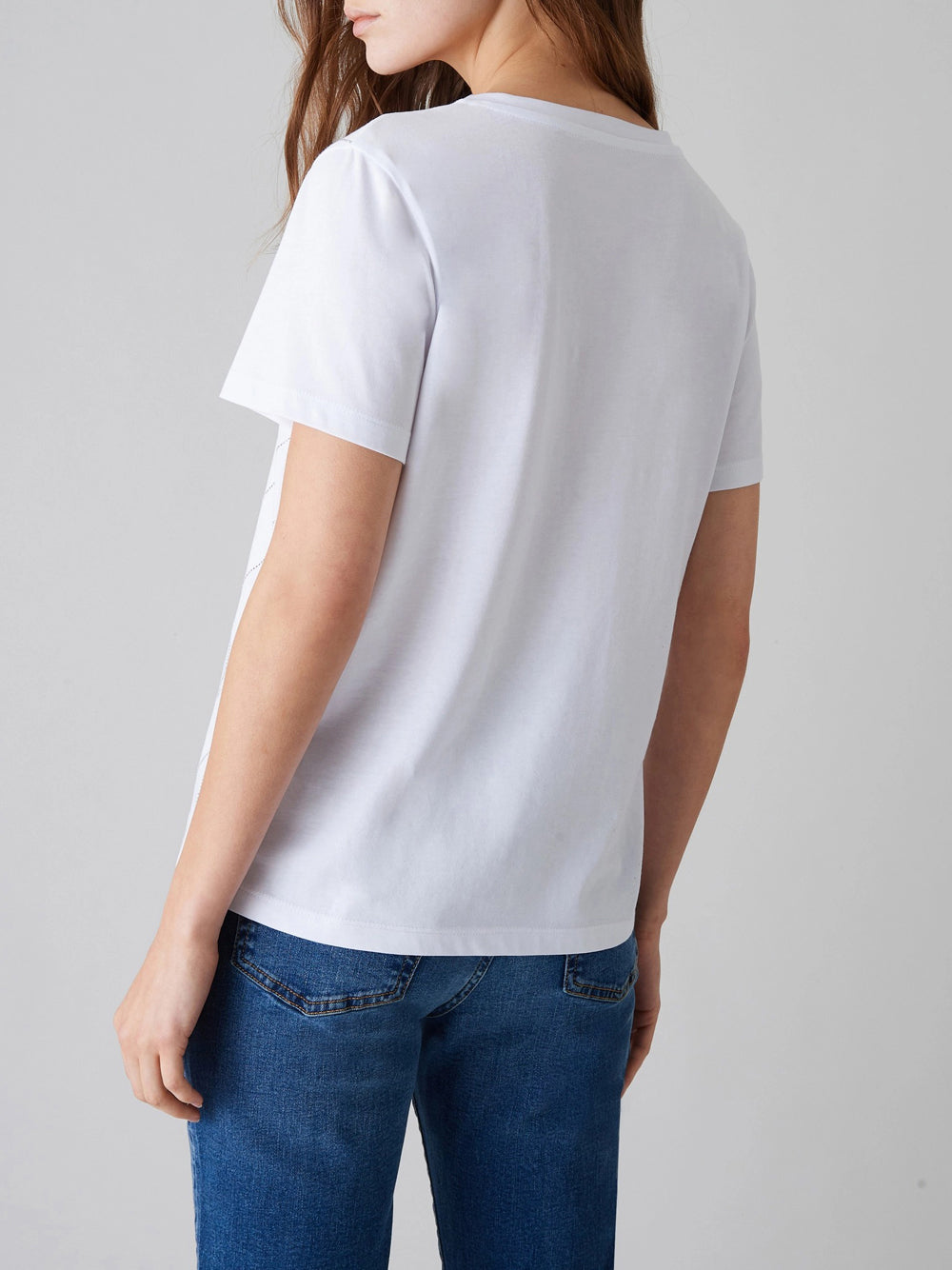 T-shirt Emme Marella Kiens da Donna - Bianco