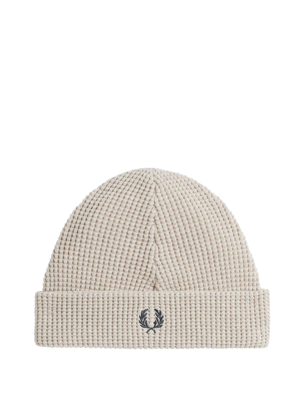 Berretto Fred Perry Waffle Knit Unisex - Avorio