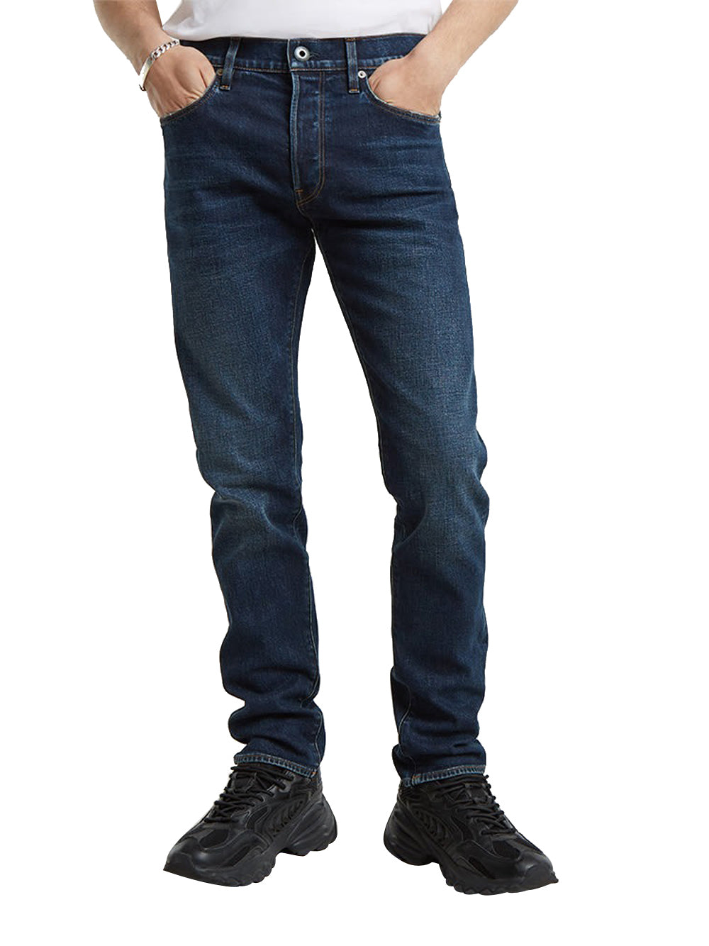 Jeans Slim G-star 3301 da Uomo - Denim