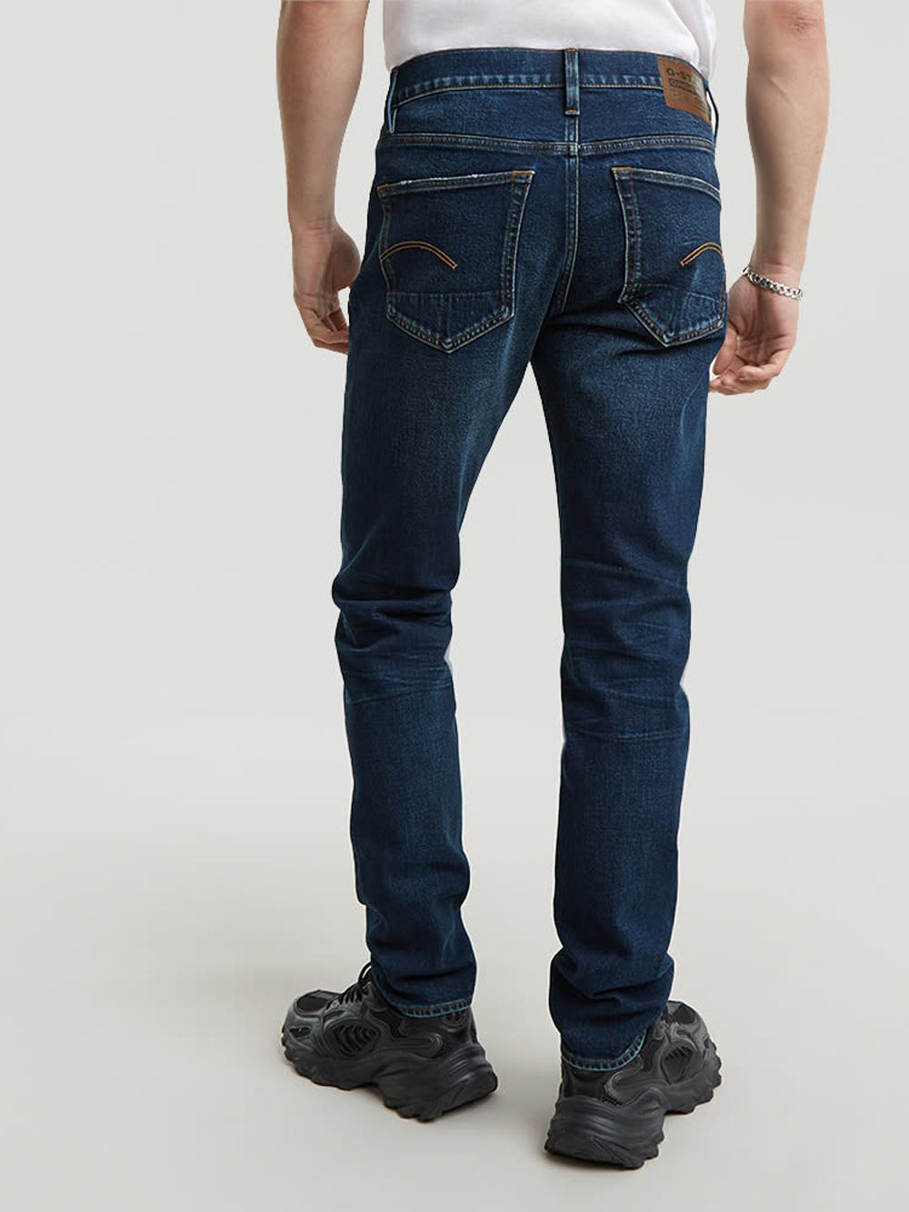 Jeans Slim G-star 3301 da Uomo - Denim