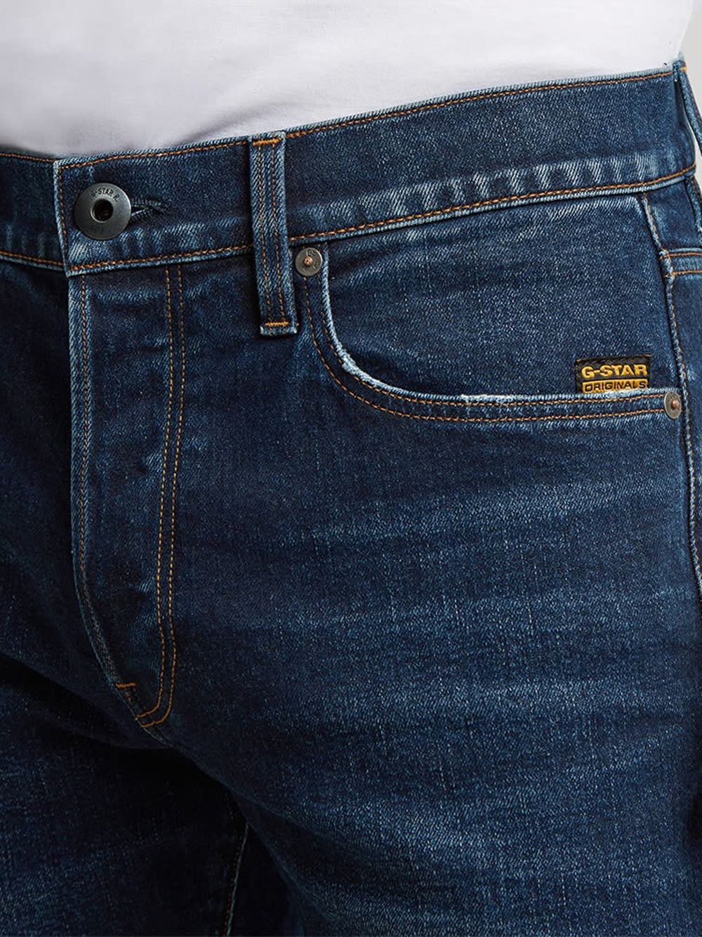 Jeans Slim G-star 3301 da Uomo - Denim