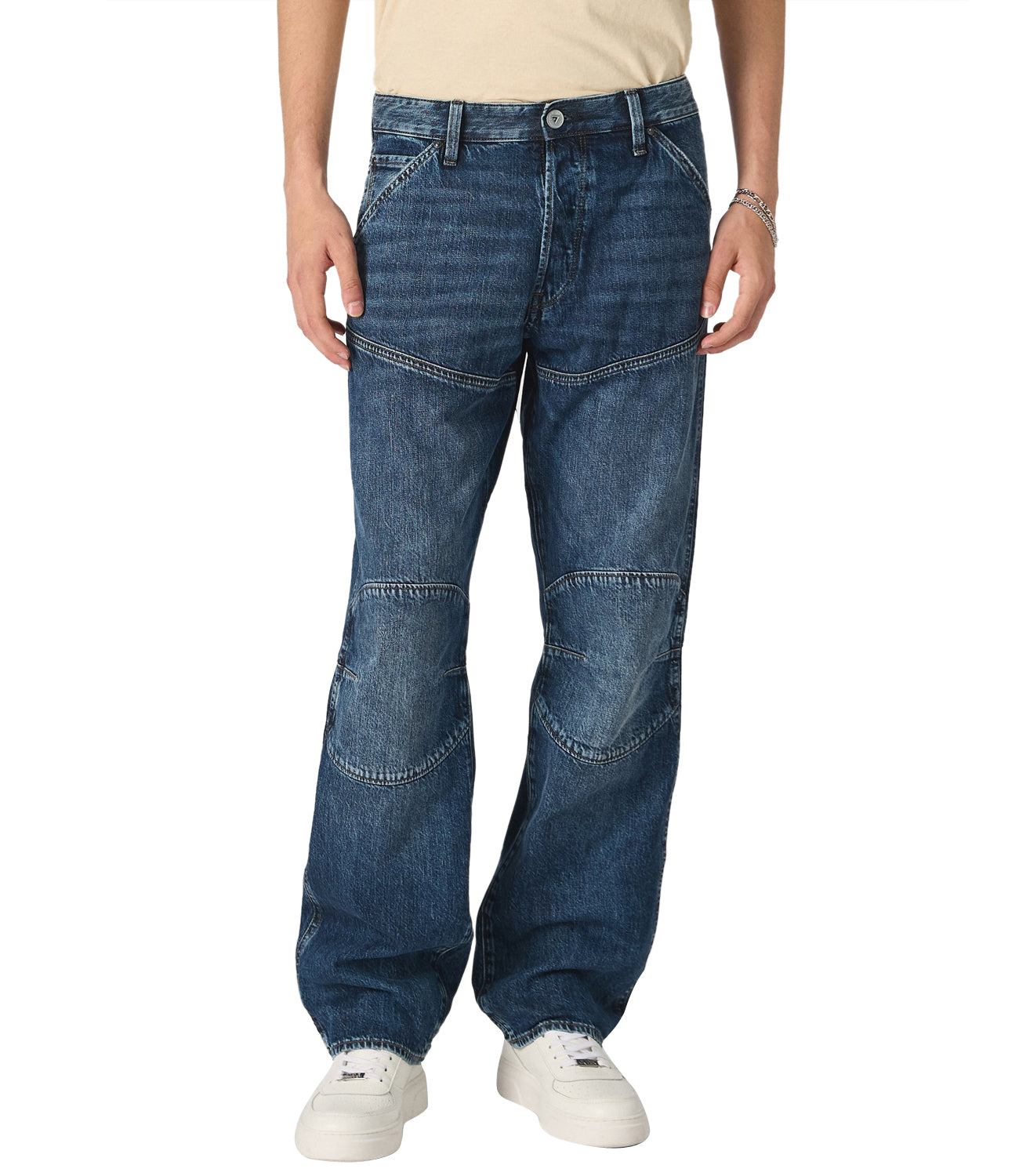 G-Star Jeans 5620 3D Regular Uomo Mod. D23699-D536C G804 Worn In Waterspouts