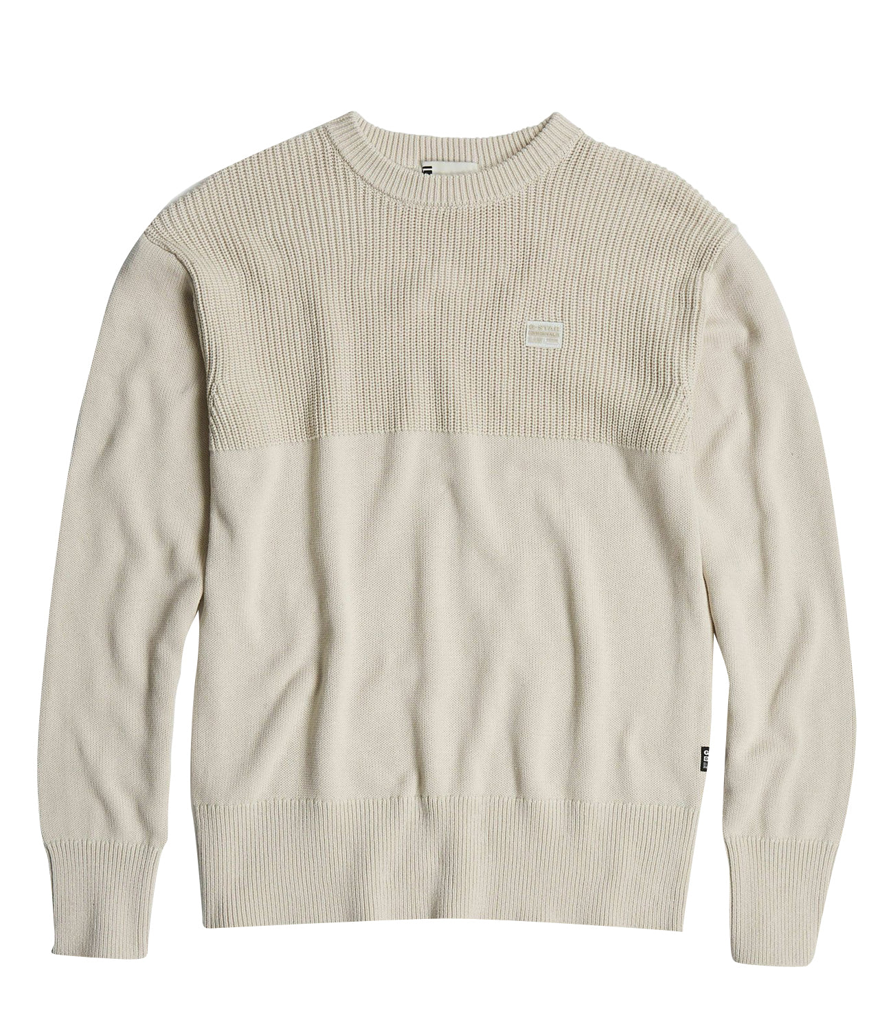 G-Star Maglione Fisherman R Knit Uomo Mod. D25127-C868 1603 Whitebait