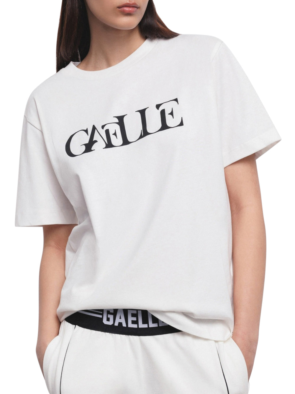 Gaëlle Paris T-shirt Gaelle da Donna - Bianco