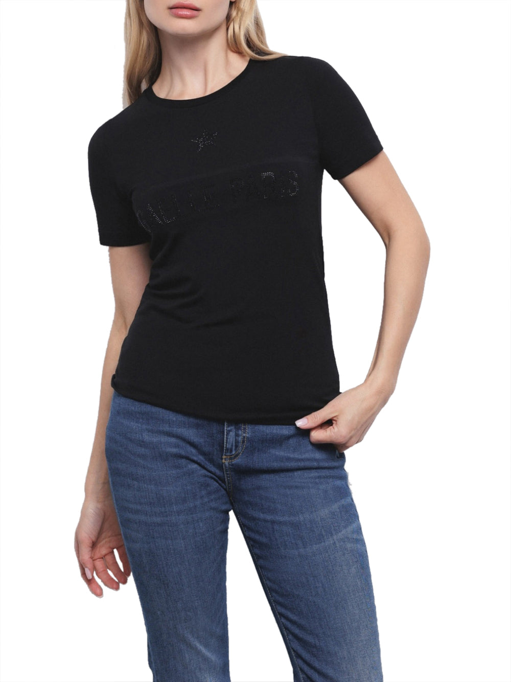 Gaëlle Paris T-shirt Gaelle da Donna - Nero