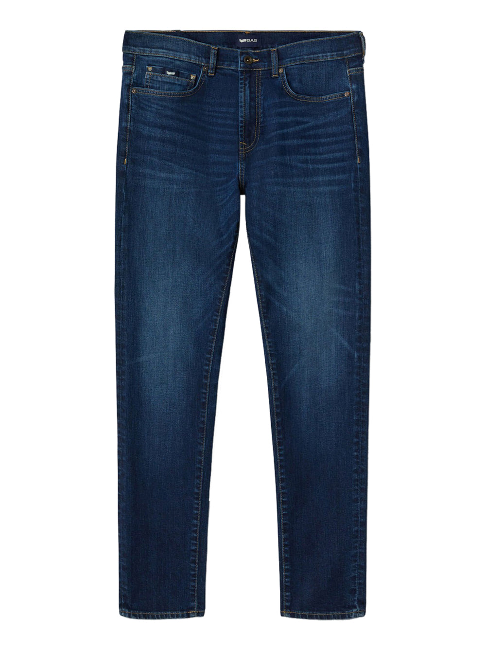 Jeans Slim Gas Stretch 13 Oz da Uomo - Denim