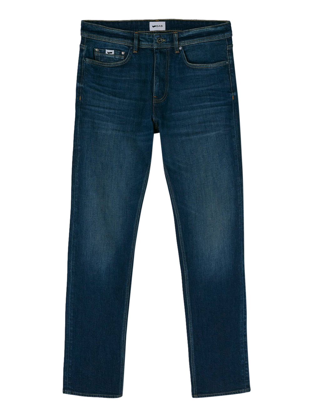 Jeans Straight Gas da Uomo - Denim