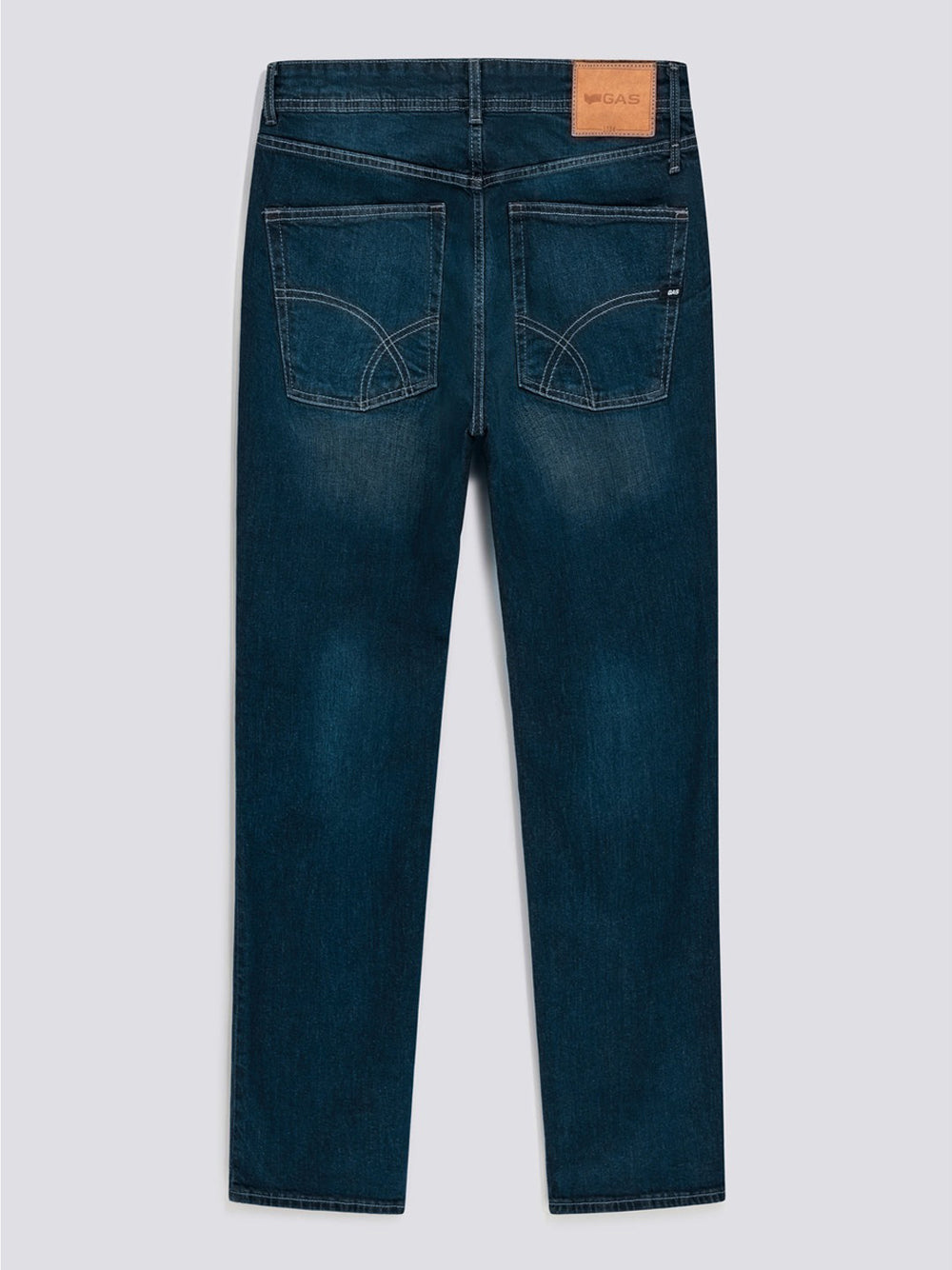 Jeans Straight Gas da Uomo - Denim