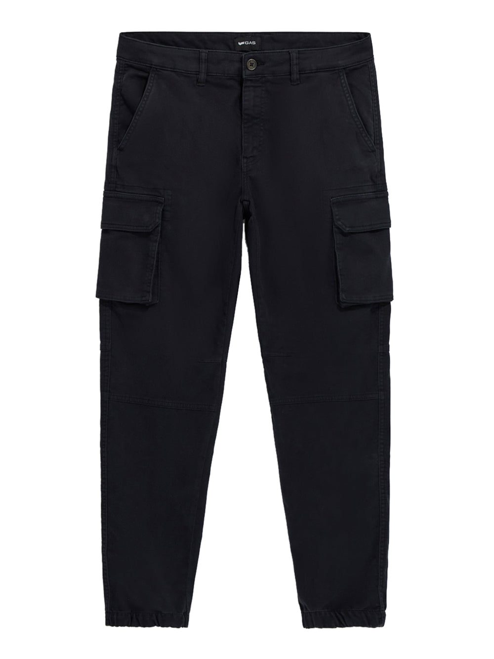 Pantalone Cargo Gas Bob Gym da Uomo - Nero