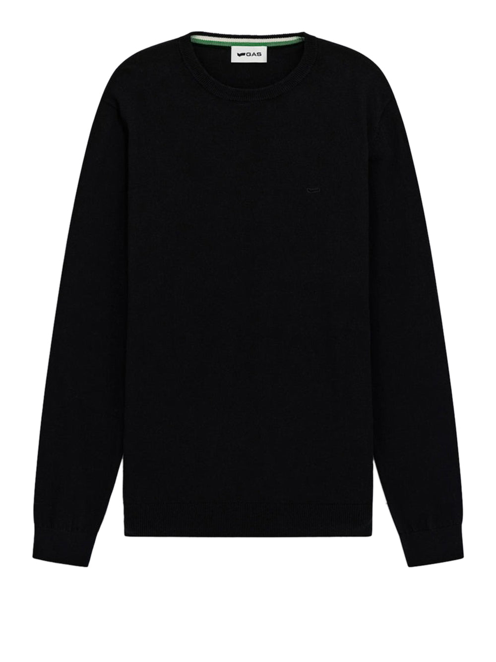 Maglione Gas Cotton Kash da Uomo - Nero