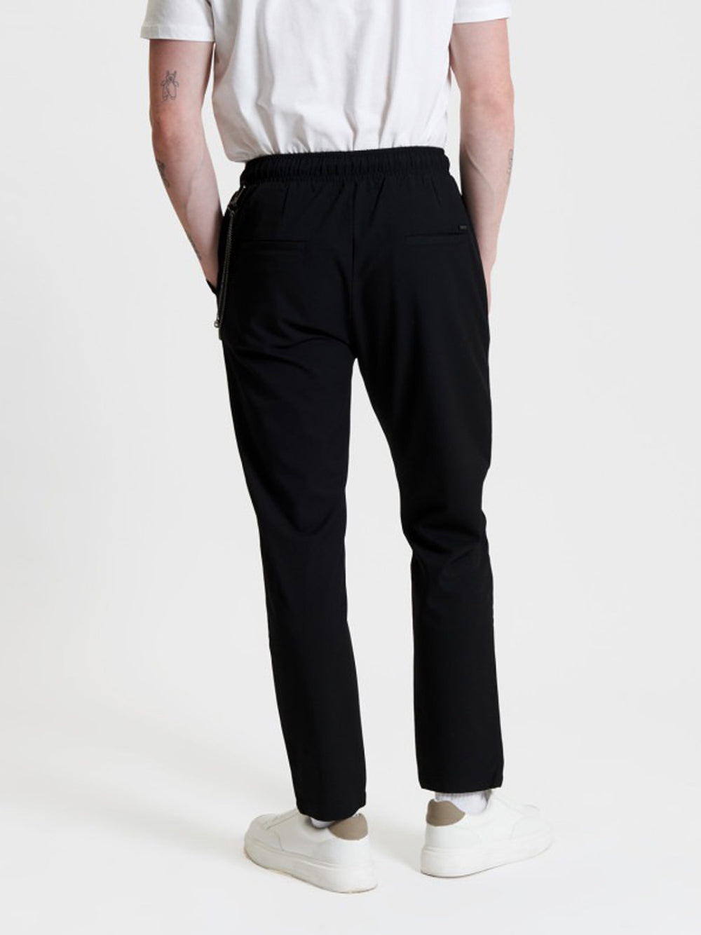 Pantalone Jogger Gianni Lupo da Uomo - Nero