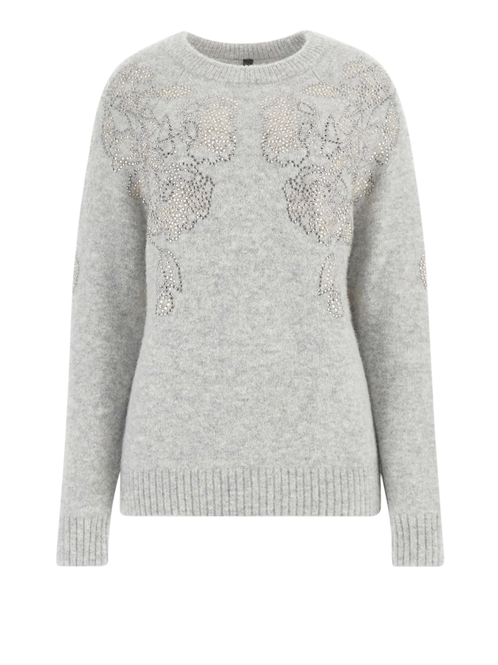 Maglione Guess Bellatrix Embellishm da Donna - Grigio