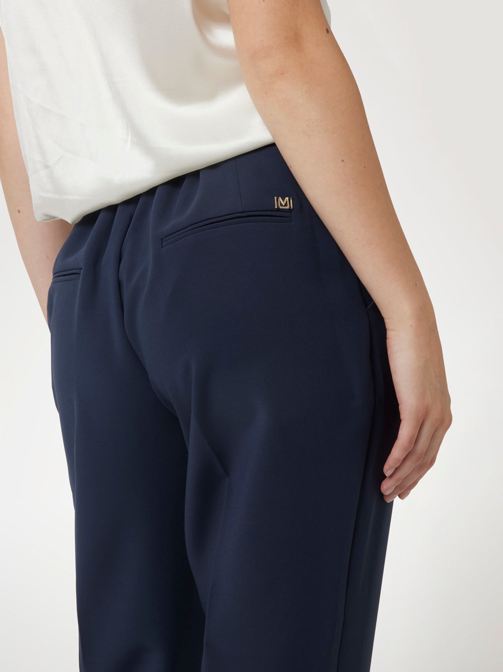 Pantalone Chino Guess Leila da Donna - Blu