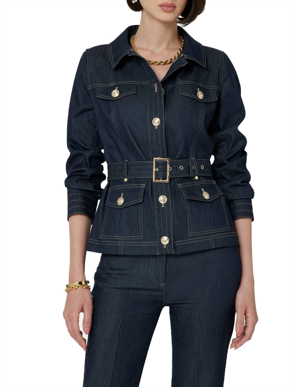 Giubbino di Jeans Guess Maya da Donna - Denim