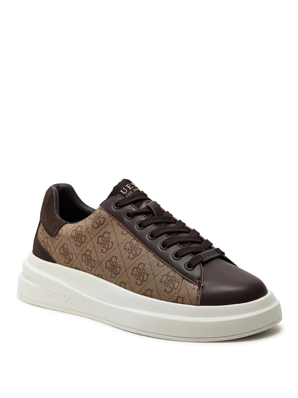 Sneakers Guess Elba da Uomo - Beige