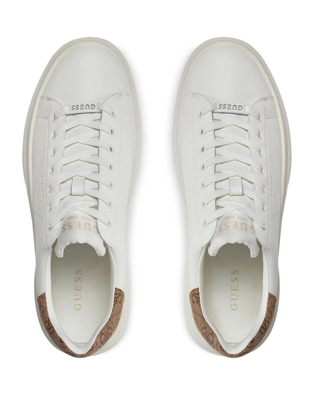 Sneakers Guess Elba da Uomo - Bianco