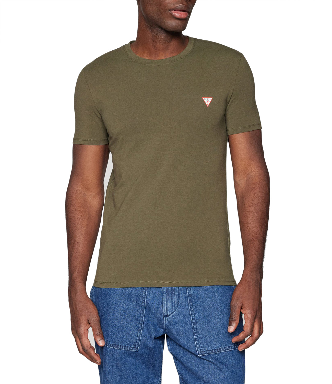 Guess T-shirt Uomo Mod. M2YI24 J1314 G8F6 Olive Verde