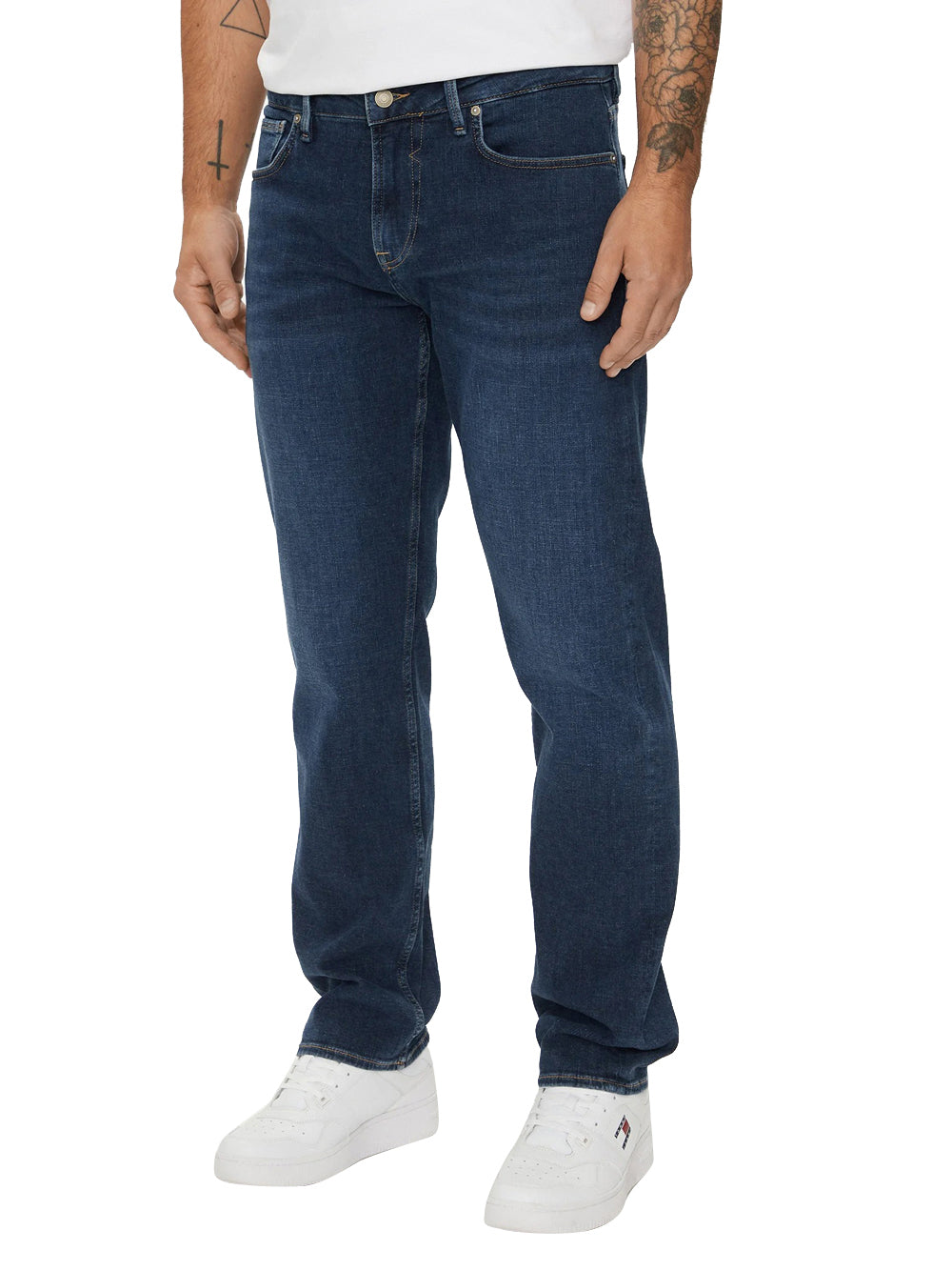 Jeans Slim Guess Angels da Uomo - Blu