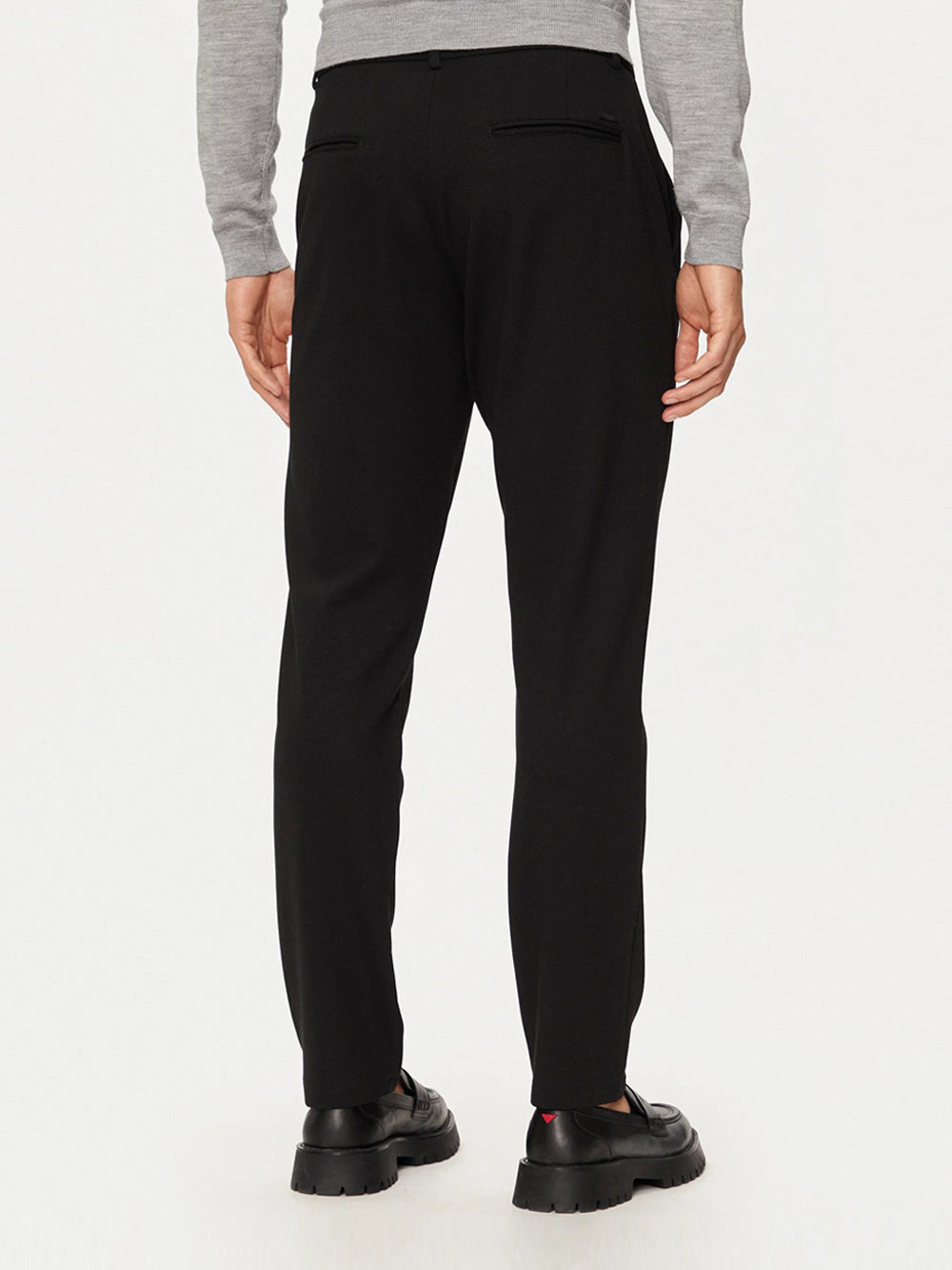 Pantalone Chino Guess Dressy Myron da Uomo - Nero