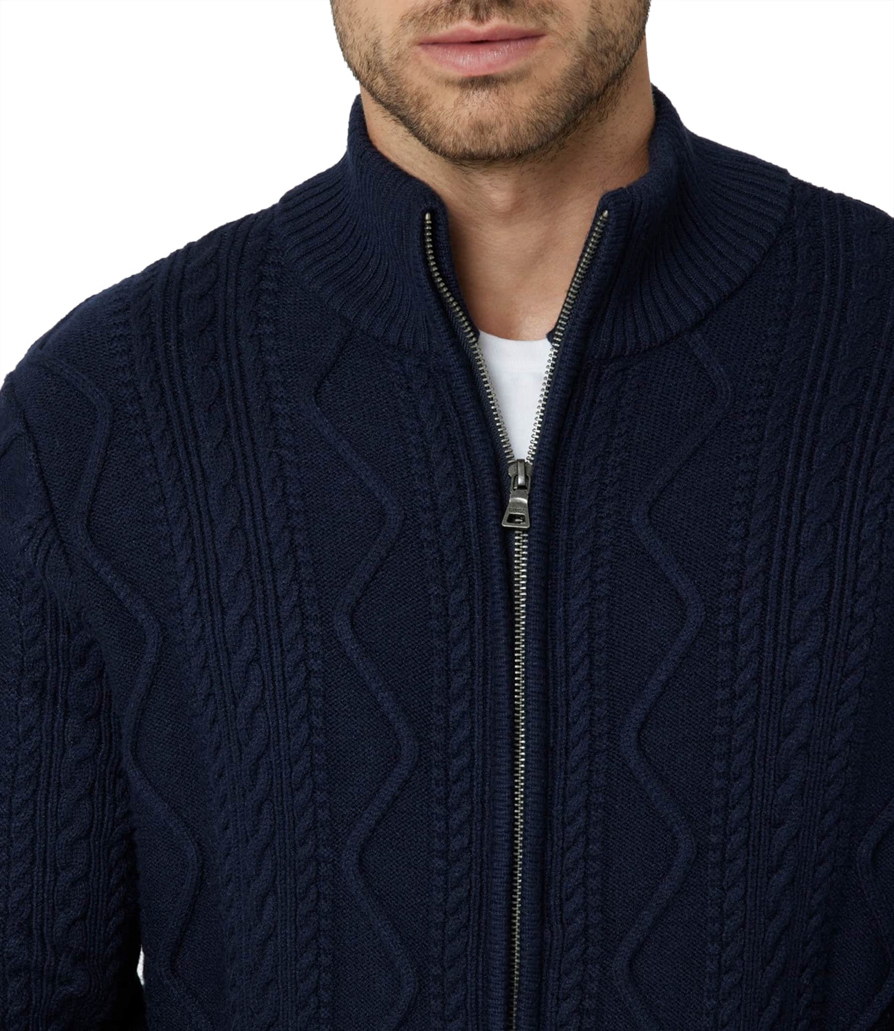 Guess Cardigan Uomo Mod. M4BR52 Z27K2 G7V2 Blu