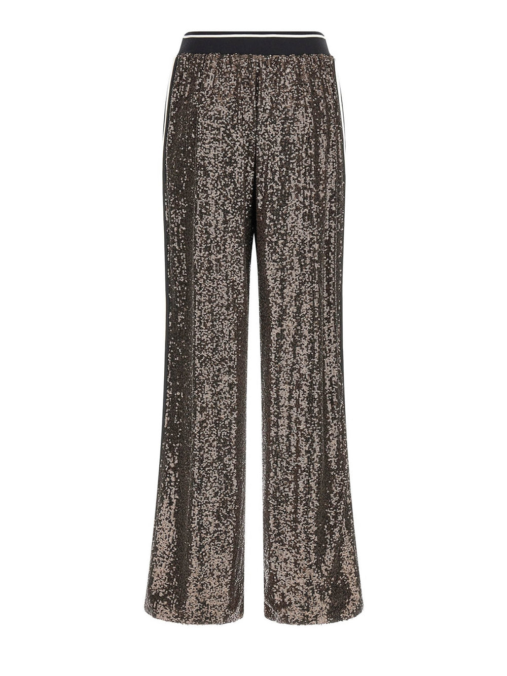 Pantalone Palazzo Guess Mini Sequins da Donna - Nero