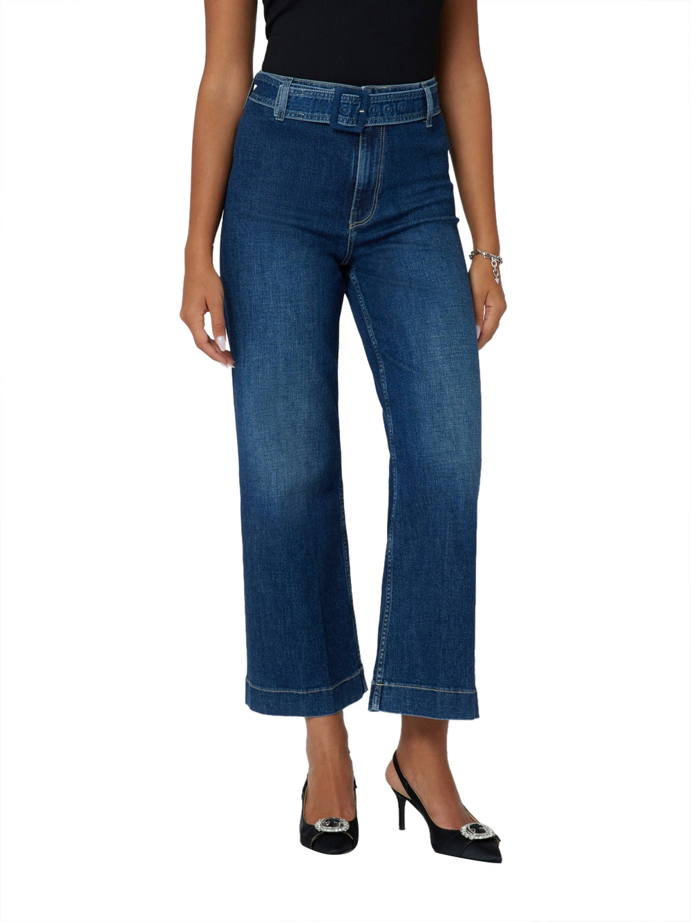 Jeans a Zampa Guess da Donna - Denim