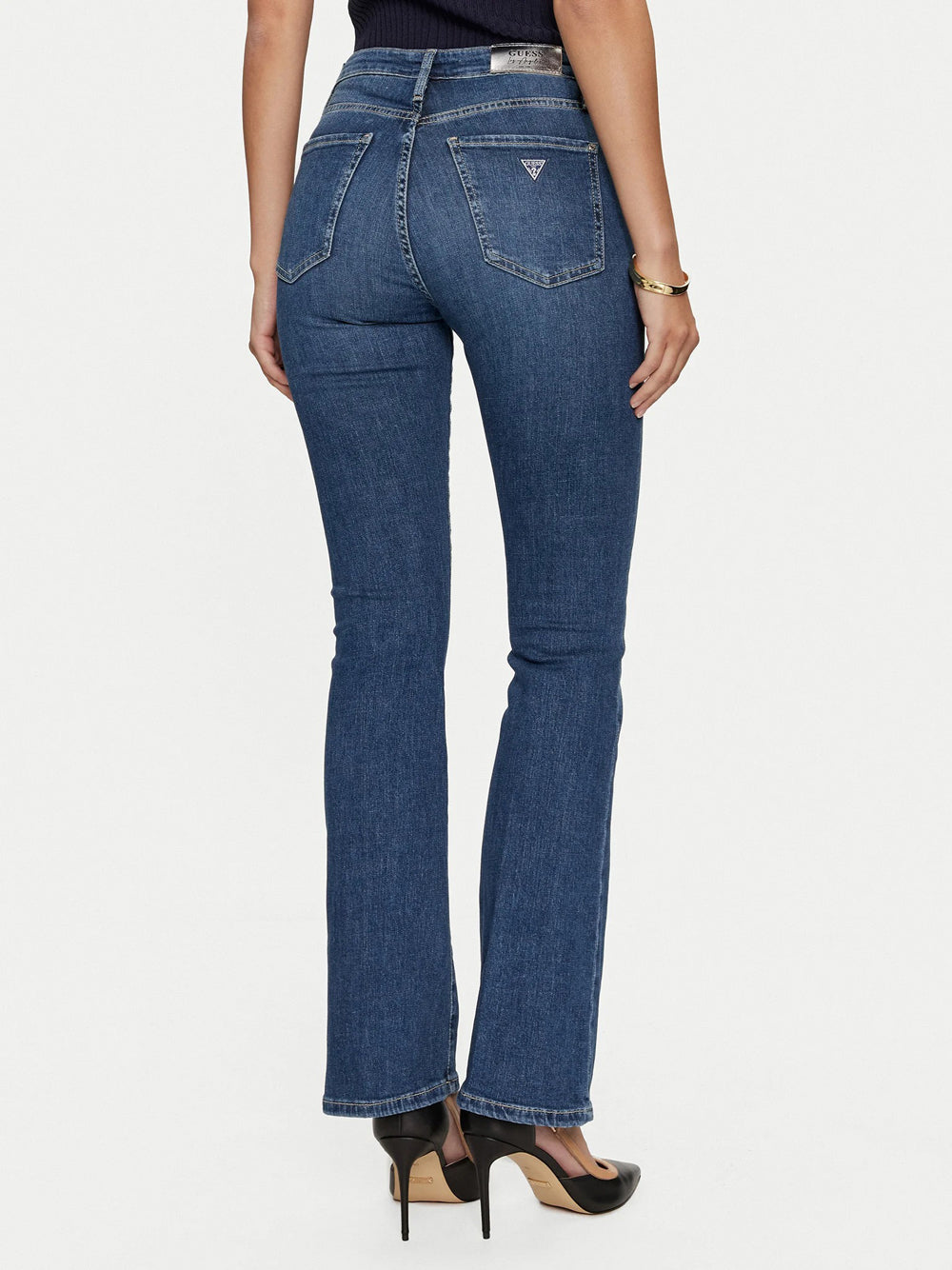 Jeans a Zampa Guess Sexy Flare da Donna - Denim