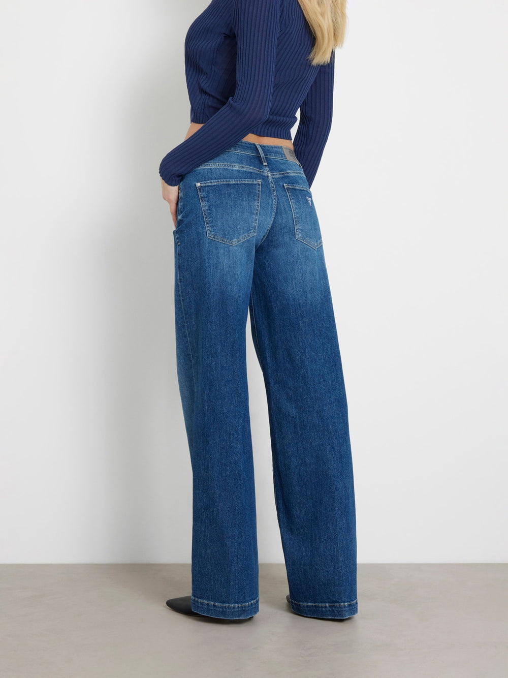 Jeans a Palazzo Guess Sexy da Donna - Denim