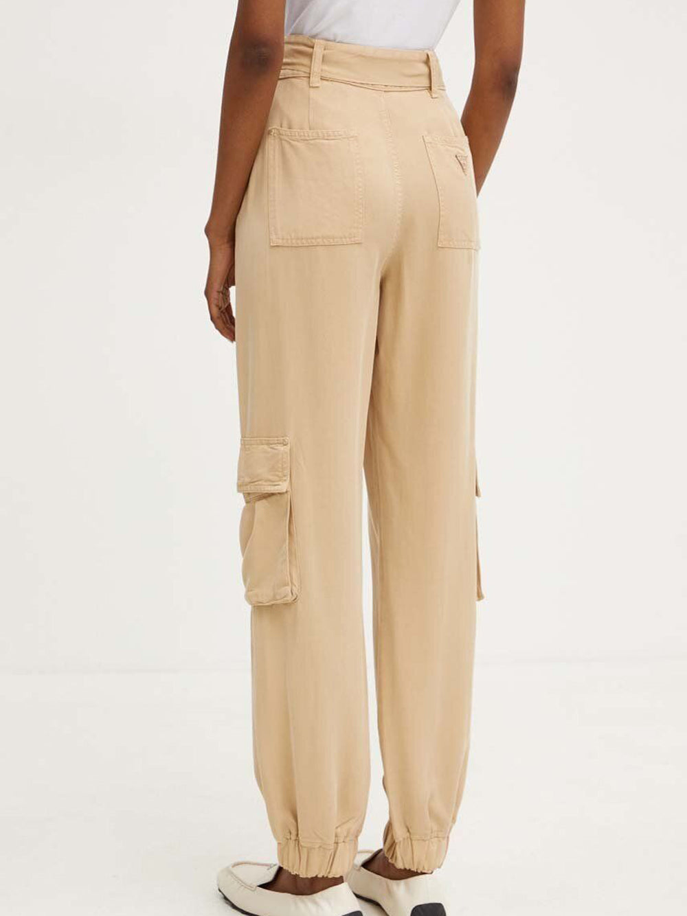 Pantalone Cargo Guess Katrin da Donna - Beige