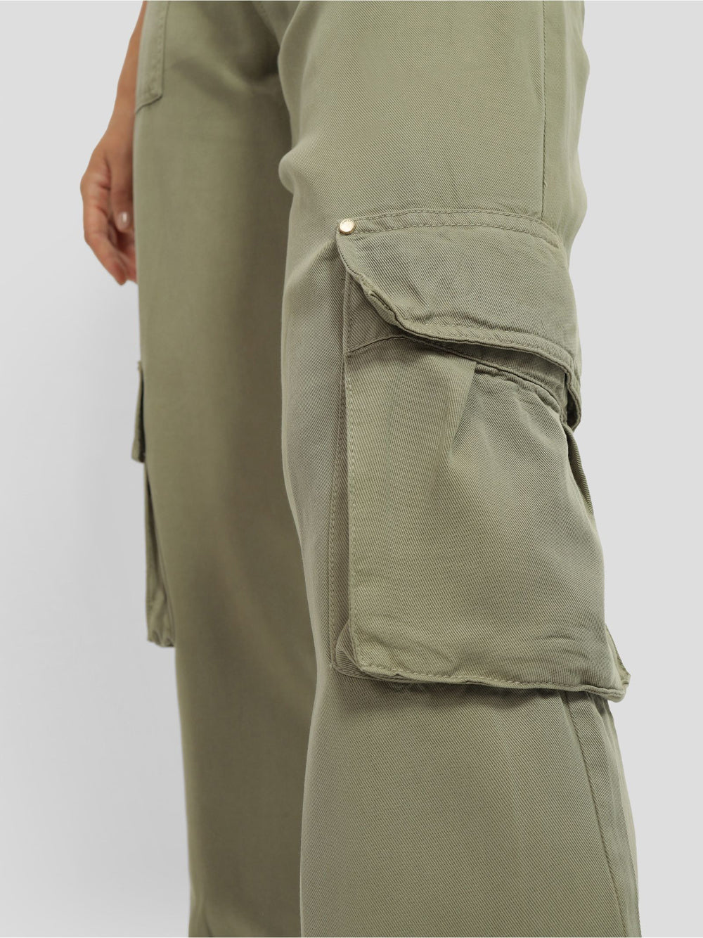 Pantalone Cargo Guess Katrin da Donna - Verde