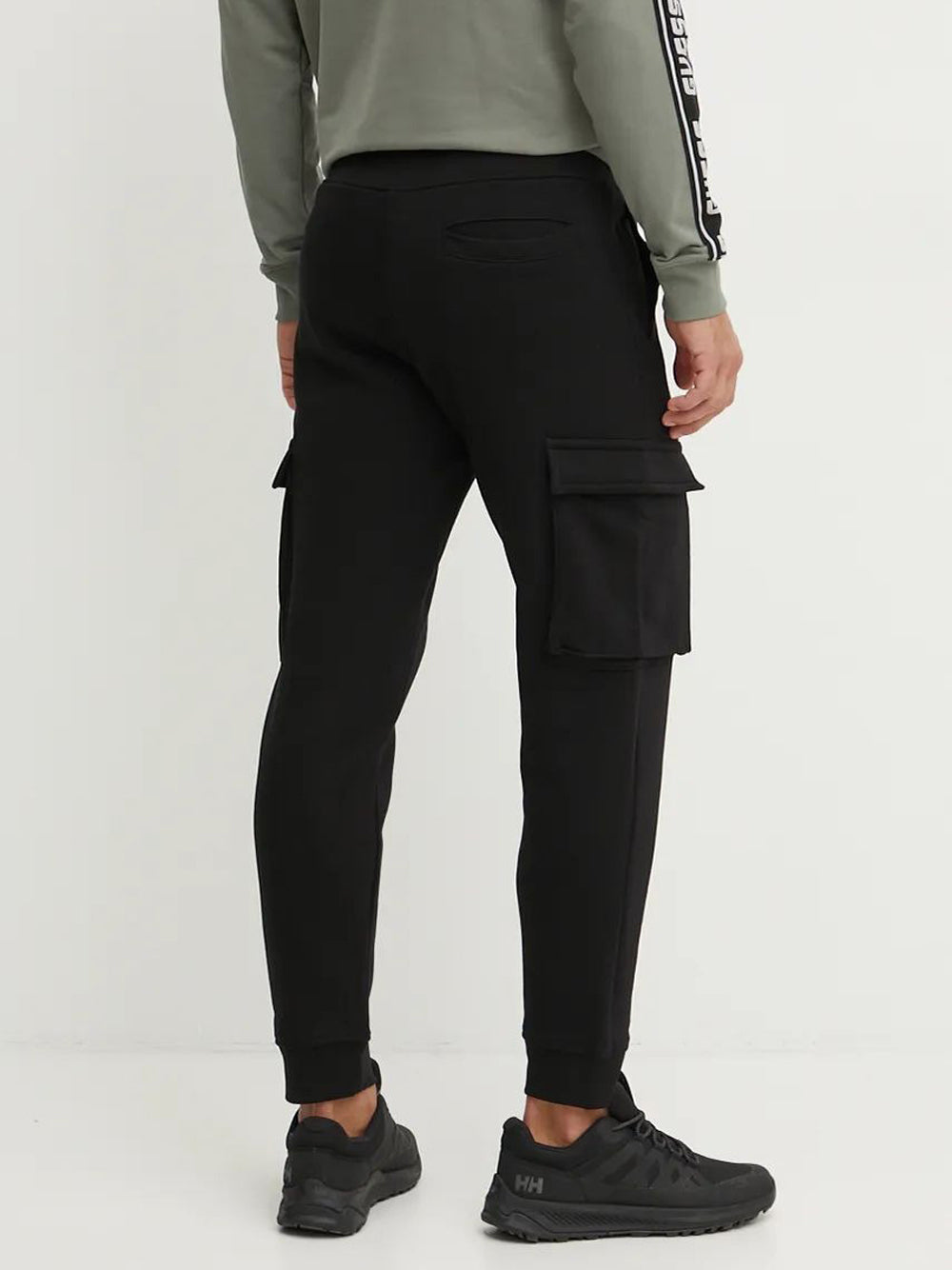 Pantalone Cargo Guess Aldwin da Uomo - Nero