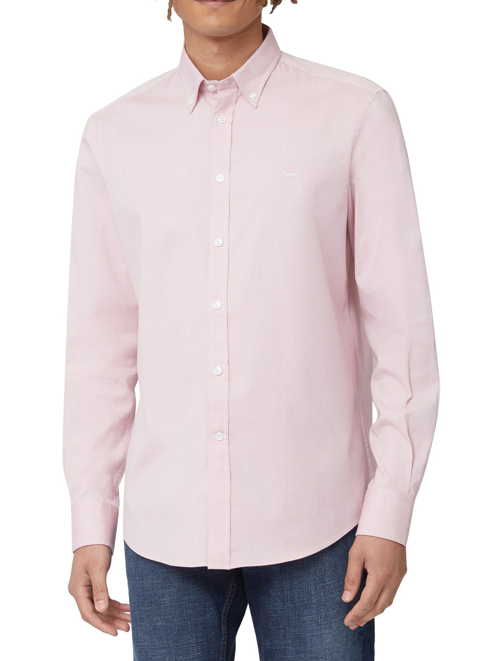 Camicia Classica Harmont & Blaine Regular da Uomo - Rosa