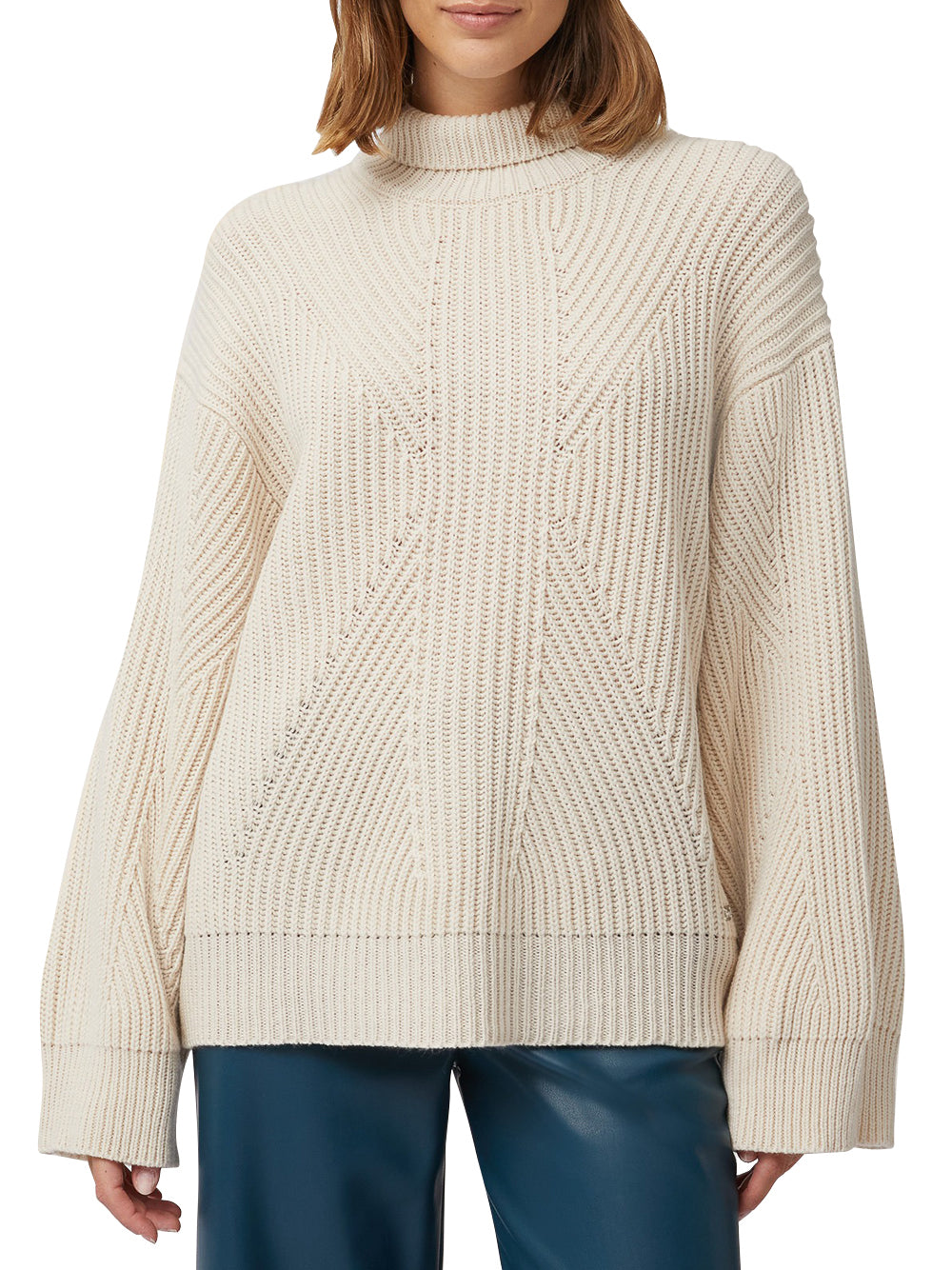 Pullover Harmont & Blaine Maxi Lavorato da Donna - Beige