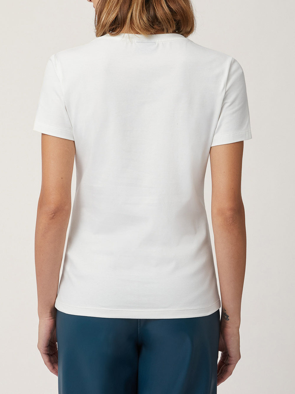 T-shirt Harmont & Blaine Con Bassotto da Donna - Bianco