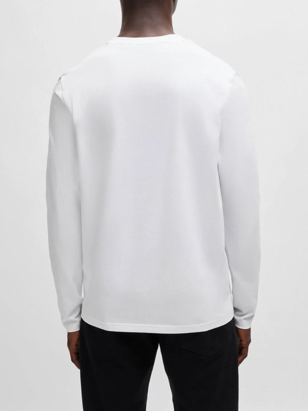 T-shirt Hugo Boss Tchark da Uomo - Bianco