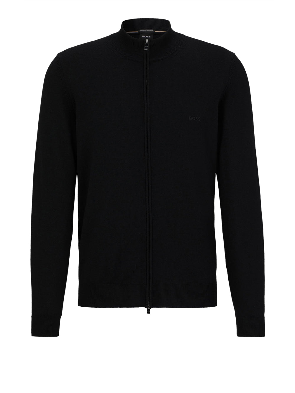 Cardigan Hugo Boss Balonso da Uomo - Nero