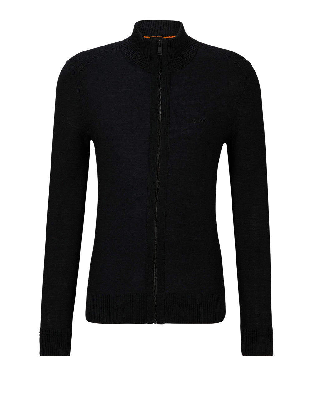 Cardigan Hugo Boss Avac da Uomo - Nero