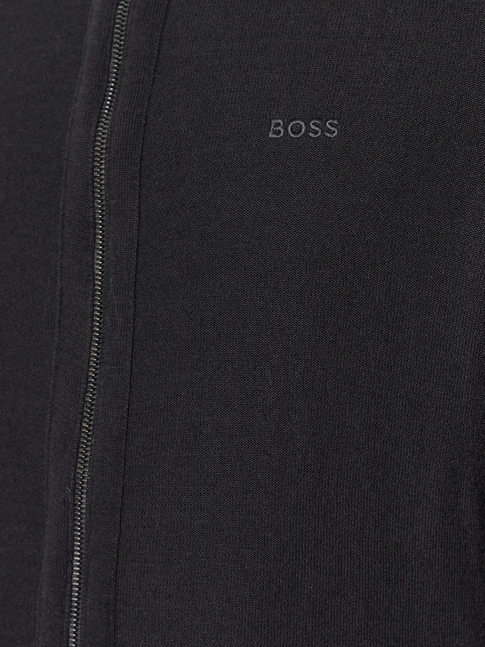 Cardigan Hugo Boss Avac da Uomo - Nero