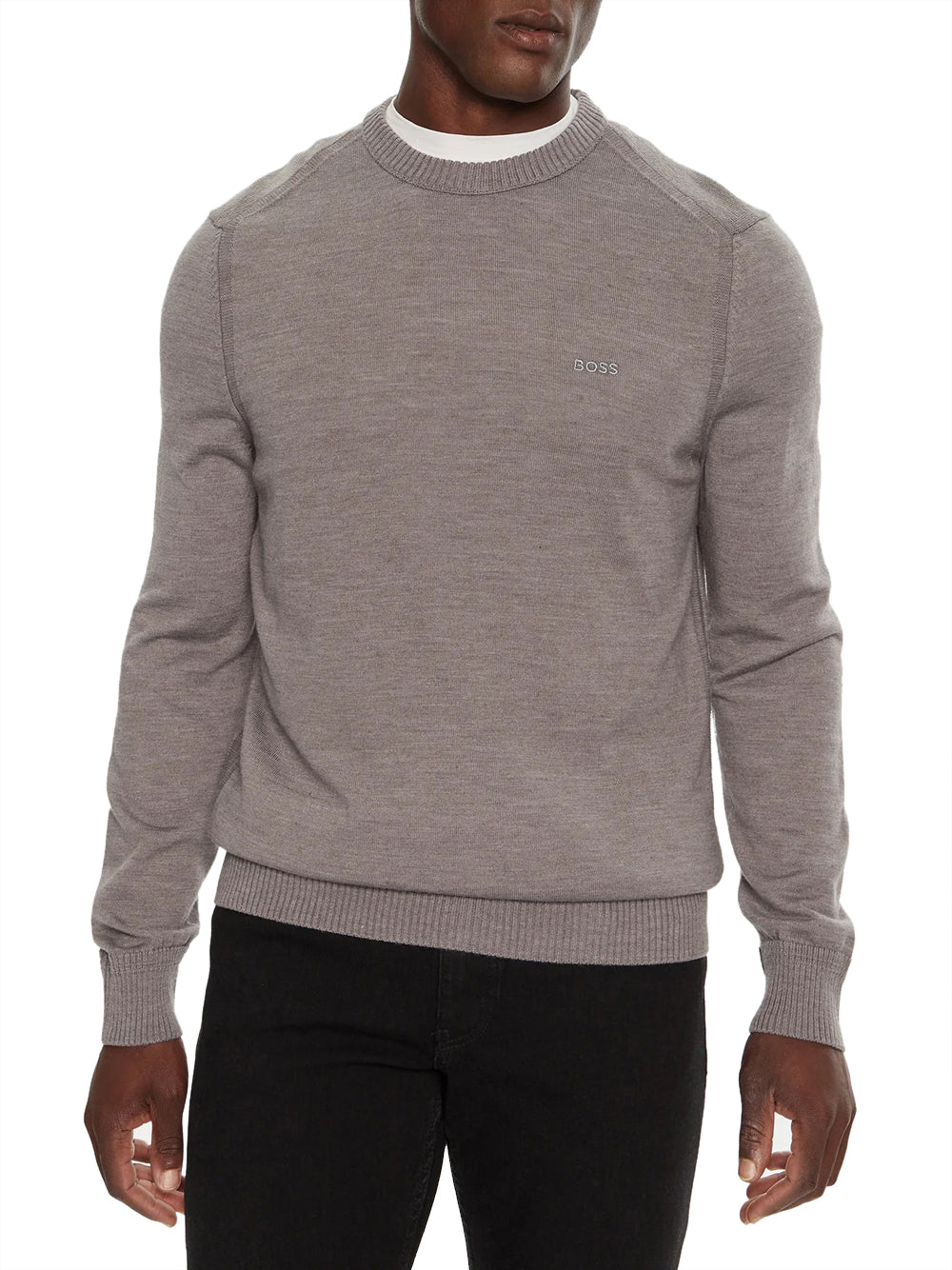 Pullover Hugo Boss Avac C da Uomo - Grigio