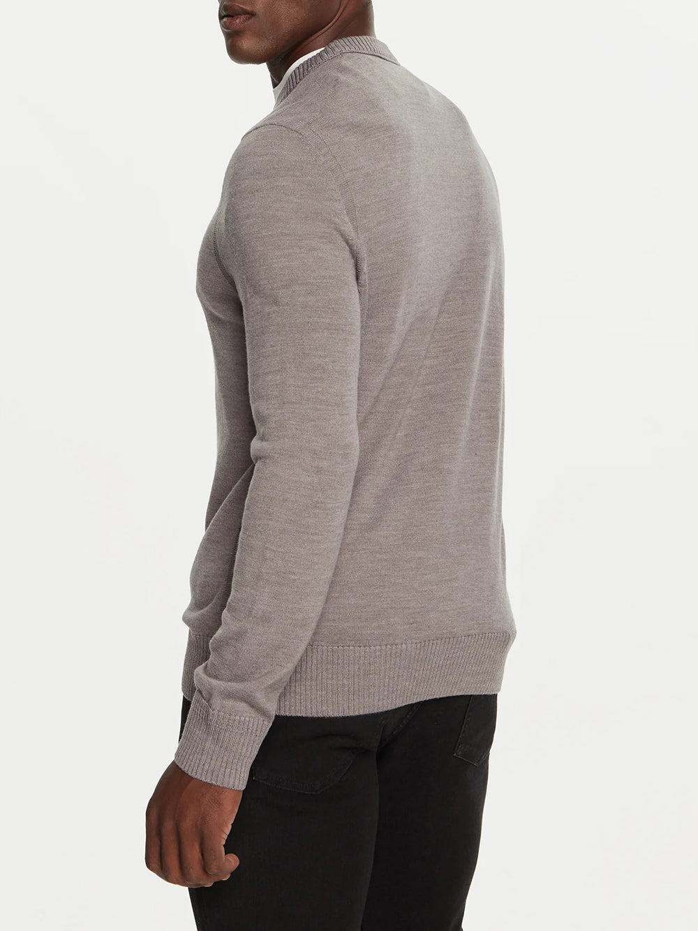 Pullover Hugo Boss Avac C da Uomo - Grigio