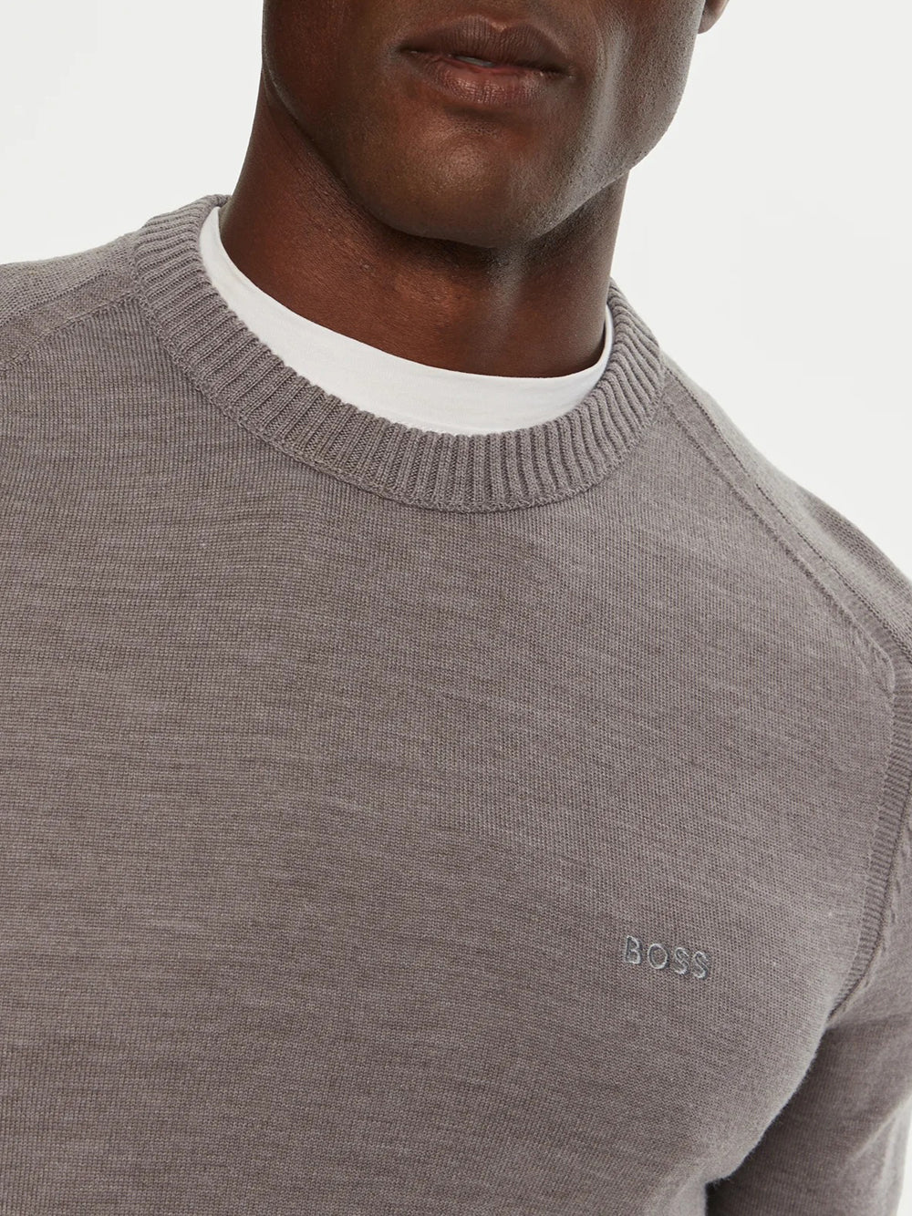 Pullover Hugo Boss Avac C da Uomo - Grigio