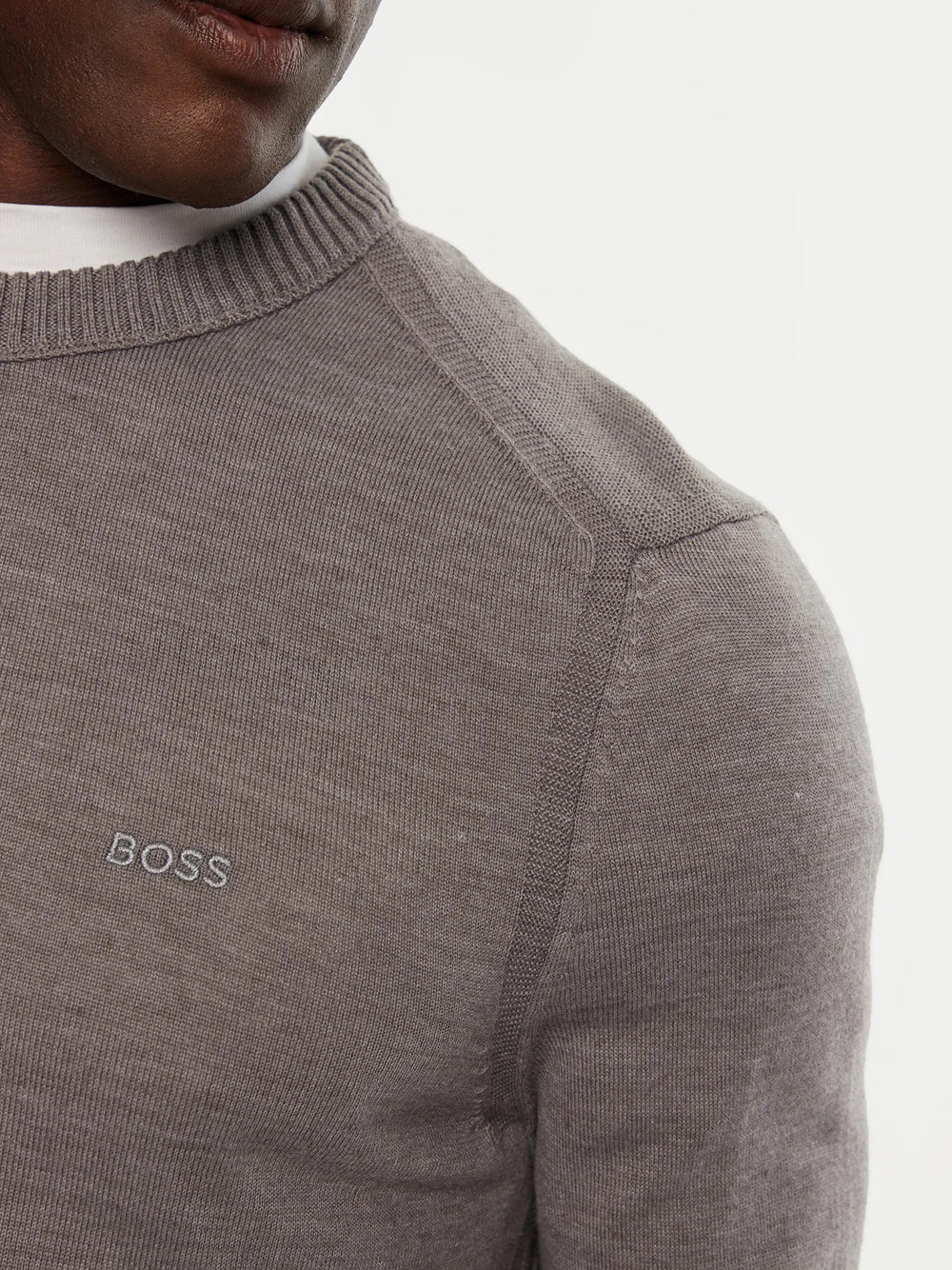 Pullover Hugo Boss Avac C da Uomo - Grigio