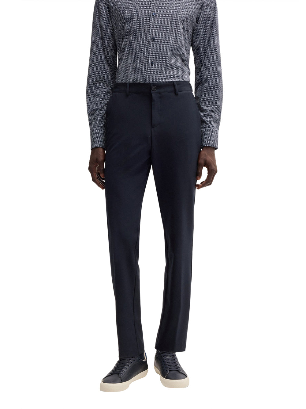 Pantalone Chino Hugo Boss Genius da Uomo - Blu