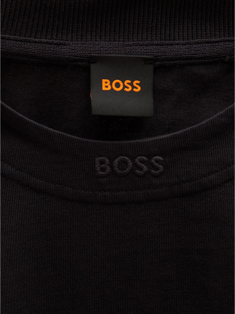 T-shirt Hugo Boss Dye da Uomo - Nero