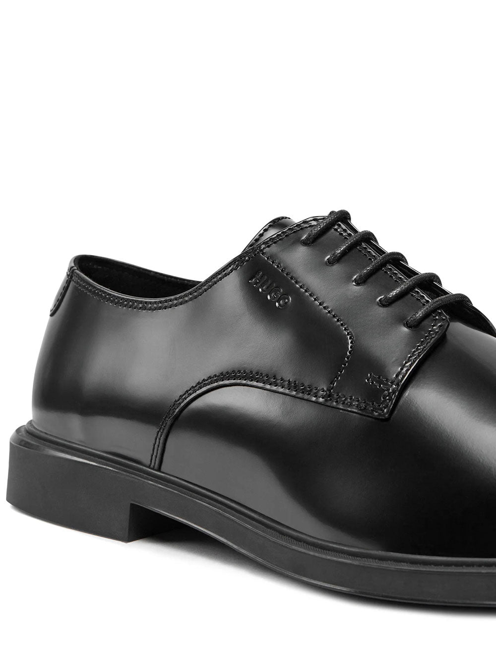 Scarpa Derby Hugo Boss Gryff da Uomo - Nero