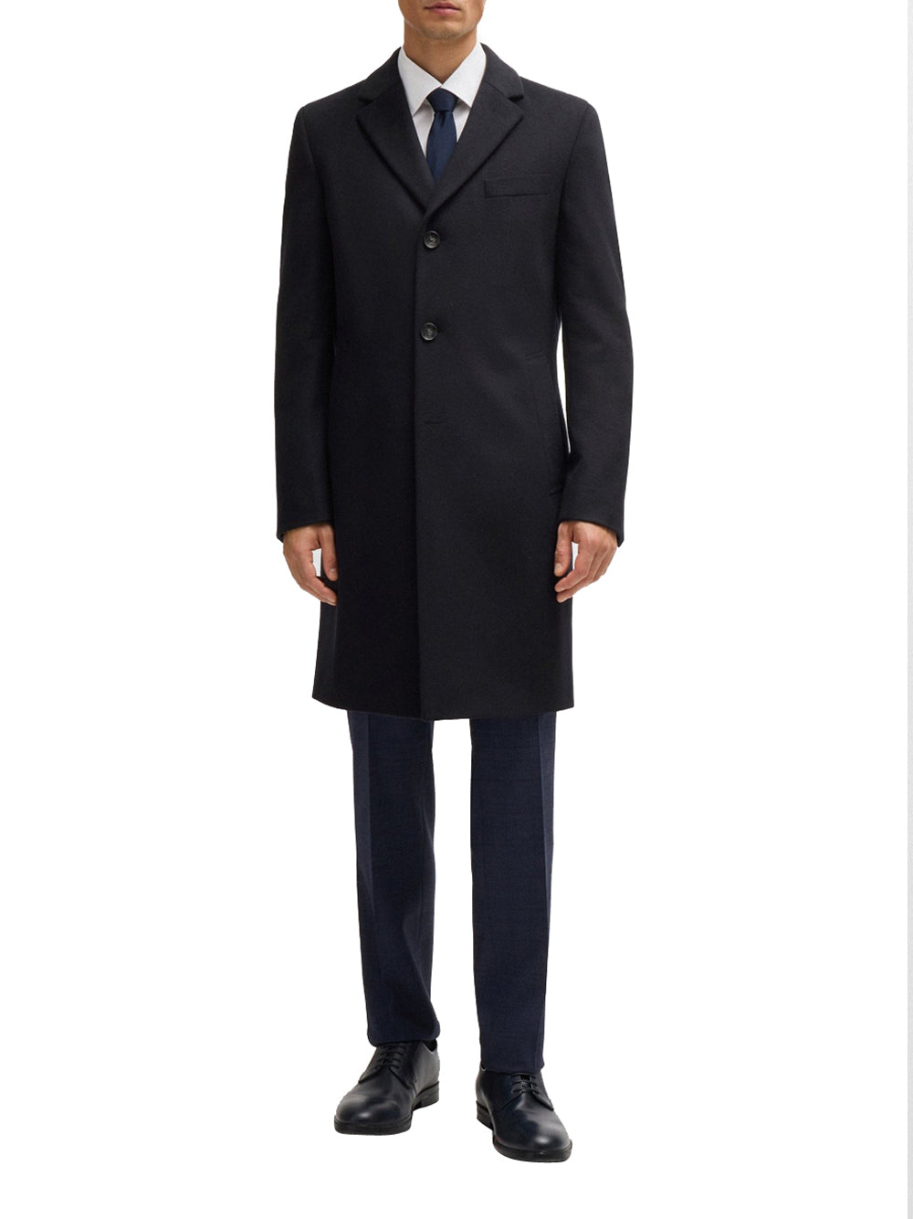 Cappotto Hugo Boss Hyde da Uomo - Blu