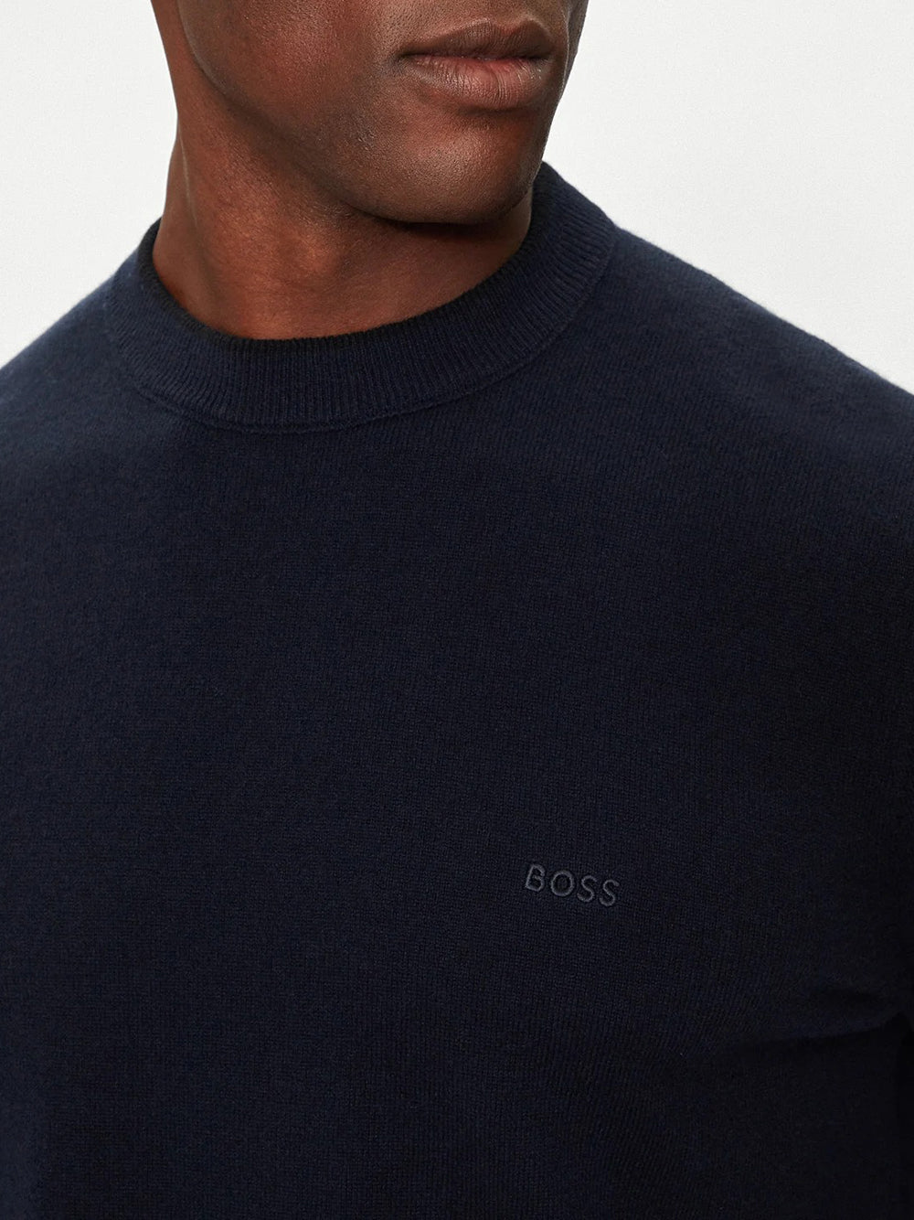 Pullover Hugo Boss Ebacio da Uomo - Blu