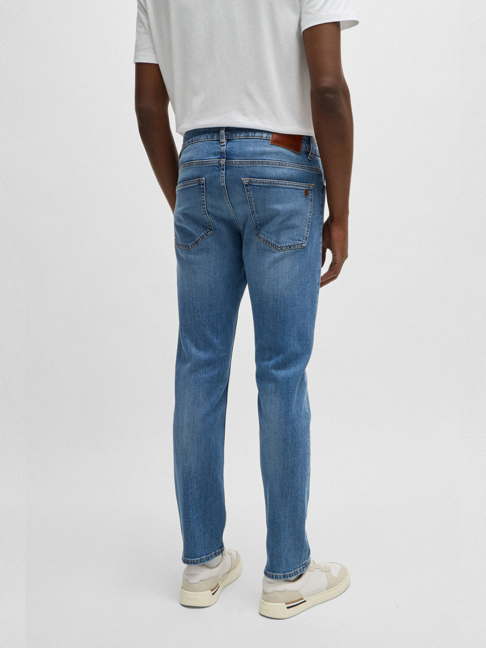 Jeans Slim Hugo Boss Delaware da Uomo - Denim