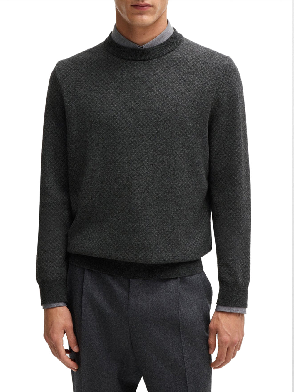 Pullover Hugo Boss Eltoro da Uomo - Nero