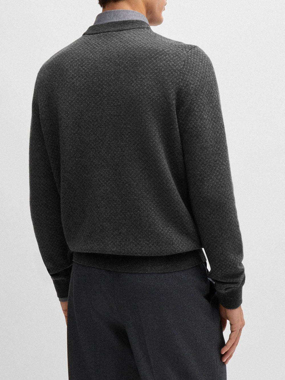 Pullover Hugo Boss Eltoro da Uomo - Nero